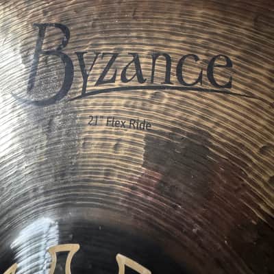 Meinl 21" Byzance Brilliant Flex Ride Cymbal image 2