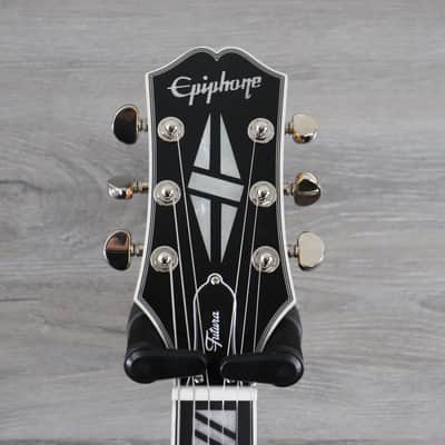 Epiphone Futura Les Paul Custom Firestorm Shift With Premium Gig Bag! image 7