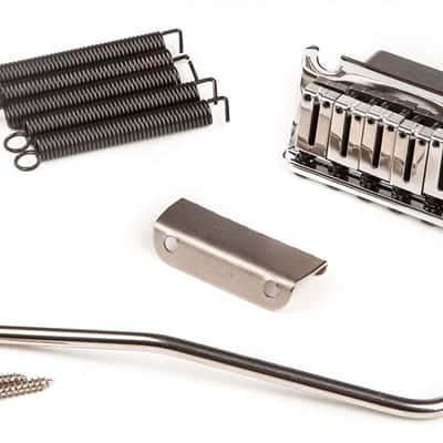 Genuine Fender Deluxe USA Stratocaster/Strat 2 Point Chrome Tremolo Bridge image 5