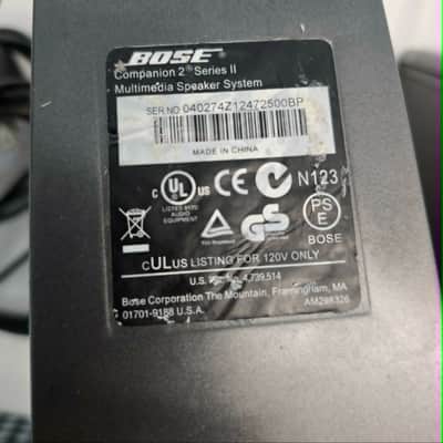 Immagine Bose Companion 2 Series II RCA Cable & Bluetooth Adaptor - 6