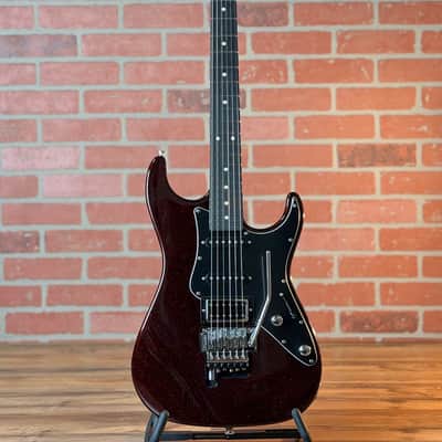 Suhr Pete Thorn Signature Custom HSS Electric Guitar - Red Sparkle image 1