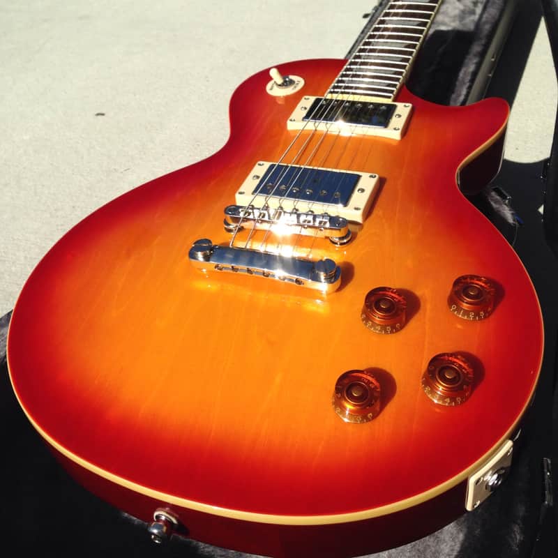 Epiphone Les Paul 2010 Tribute Cherry Sunburst | Reverb