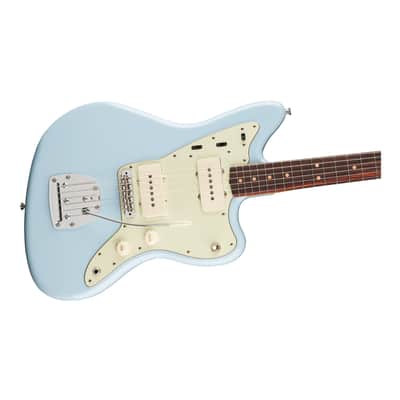 Fender Vintera III Mid '60s Jazzmaster SS Rosewood Fingerboard with Deluxe Gig Bag (Sonic Blue) image 4