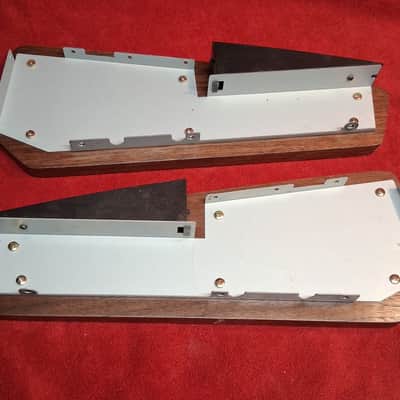 Yamaha S80 Synthesizer Replacement Wood End Panels - Solid Exotic African Sapele Wood image 9