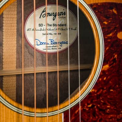 Bourgeois Slope D Standard Figured Walnut and Aged Tone Adirondack Spruce Sunburst NEW image 8