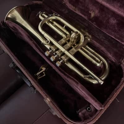 Conn/Pan American 58A Bb Cornet (1951) SN 215217 (100% - new clear lacquer) image 17