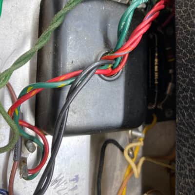 Fender Bandmaster Black Panel AB763 1966 Vintage Guitar Amplifier Head Tube Amp image 16