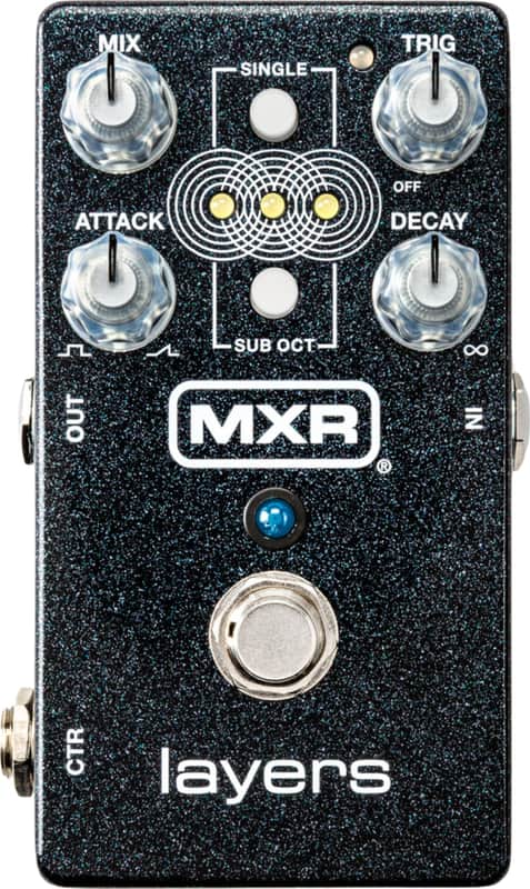 MXR M307 Layers Sustain/Sub Octave Effects Pedal image 1