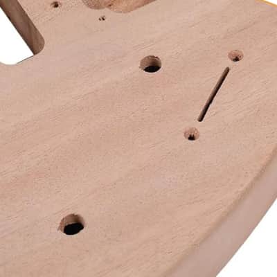 DIY Solderless Super Strat Ibby Style Guitar Kit - Mahogany Body & Maple Neck image 9