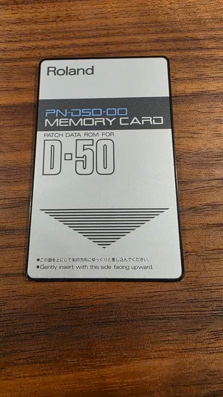 Roland PN-D50-00 Memory Card image 1