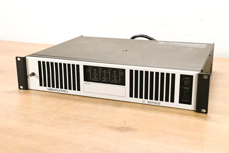 Lab Gruppen C 16:4 1600W Four-Channel Power Amplifier CG015RS image 1