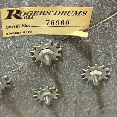 Rogers 16" deep X 18" head Fullerton Floor Tom (314-10304) 60's - Maple Cortex image 19