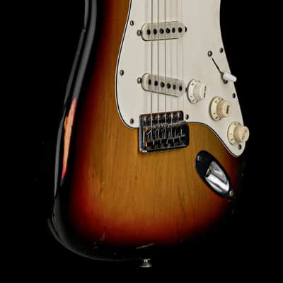 Fender 1974 Stratocaster - Sunburst #576516 with Original Hard Case image 6