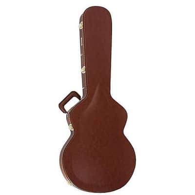 Gator GW-335-BROWN Deluxe Wood Semi-Hollowbody Electric Guitar Case 2010s - Traditional Brown image 1