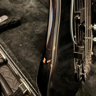 Fender Tony Franklin Artist Series Signature Fretless Precision Bass 2006 - Present - Black image 8
