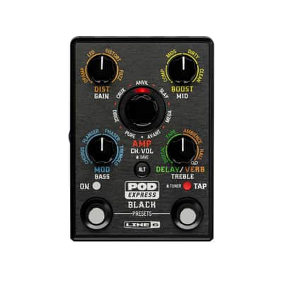 Line 6 POD Express Black - Portable Guitar Amplifier & Multi-Effects Processor image 1