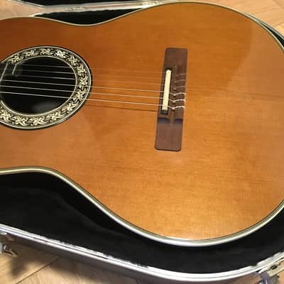 Ovation 1613-4 1972 Natural classic-electric guitar made in USA image 2