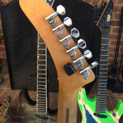 1985 ESP Rare Banana Headstock Early M-1 image 5