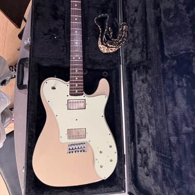 Fender “Chris Schiflet foo fighters” Telecaster deluxe 2016-2022 - Shoreline gold image 13