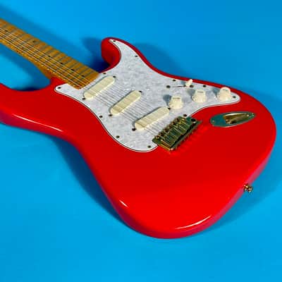 Fender Custom build partscaster 2012 - Fiesta Red image 4