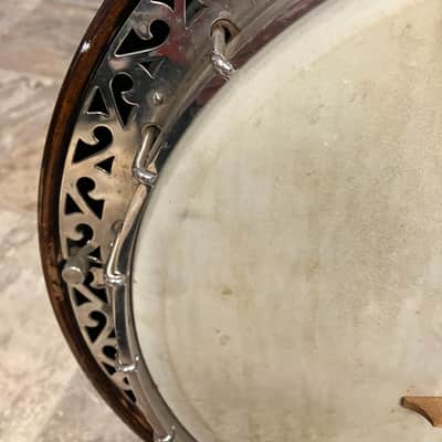 1924 Weymann Tenor Banjo With Hardshell Case image 6