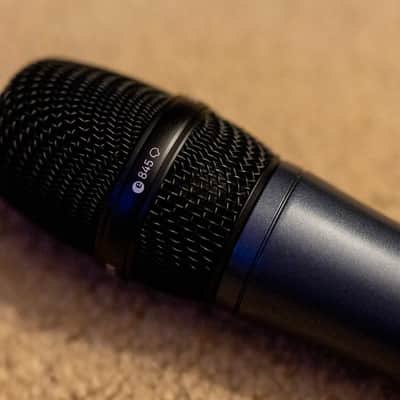 Sennheiser EW 100 G4-845-S Wireless Handheld Microphone System with MMD 845 Capsule (A1-Band: 470-516 MHz) 2010s - Black image 4