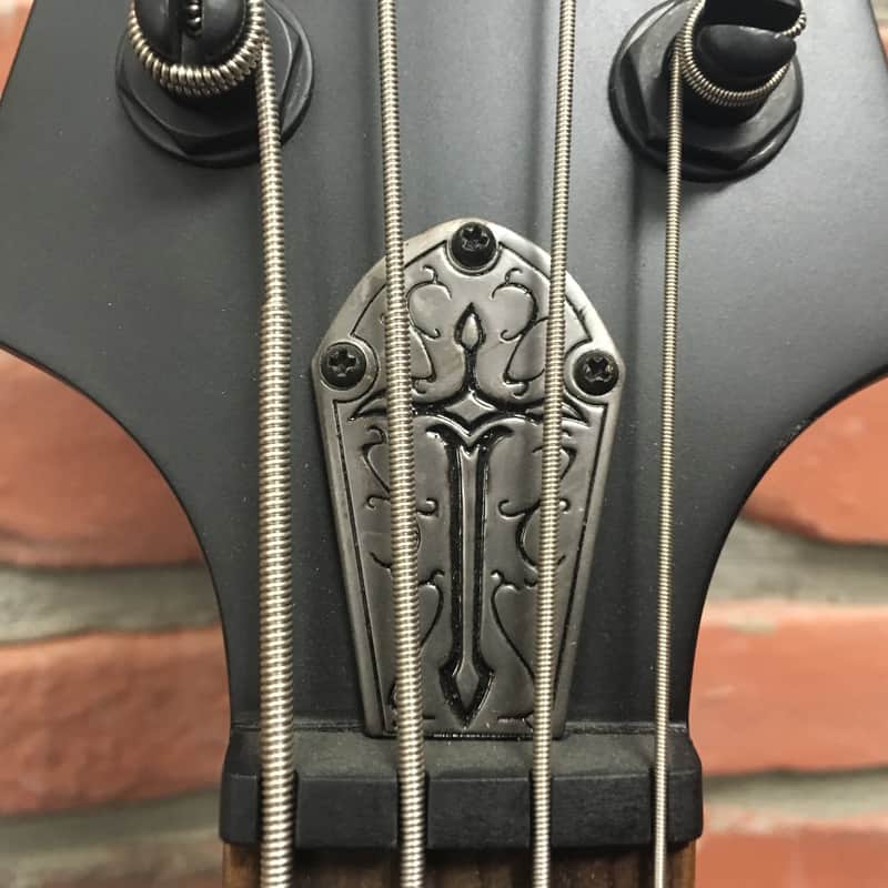 Cort EVL Z4B EMG Bass-Guitar (Black Satin) | Reverb