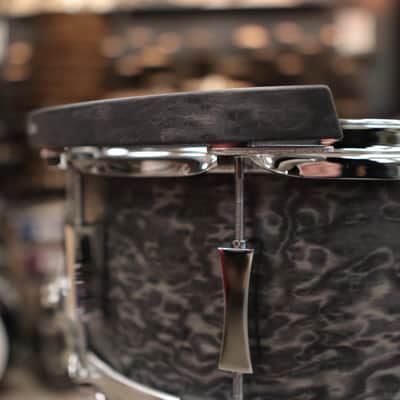 Pork Pie 6.5x14" Shadow Maple Snare Drum w/ Matching Gruv-X X-Click CLICKMATE image 3