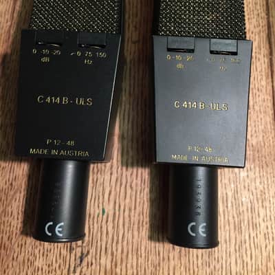 AKG C414 B-ULS TLII PAIR - AUDIO UPGRADES - JIM WILLIAMS MODS - MINT! image 2