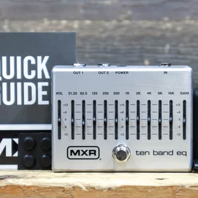 MXR M108S Ten Band EQ Noise-Reduction Circuitry Ten Band Equalizer Effect Pedal image 9