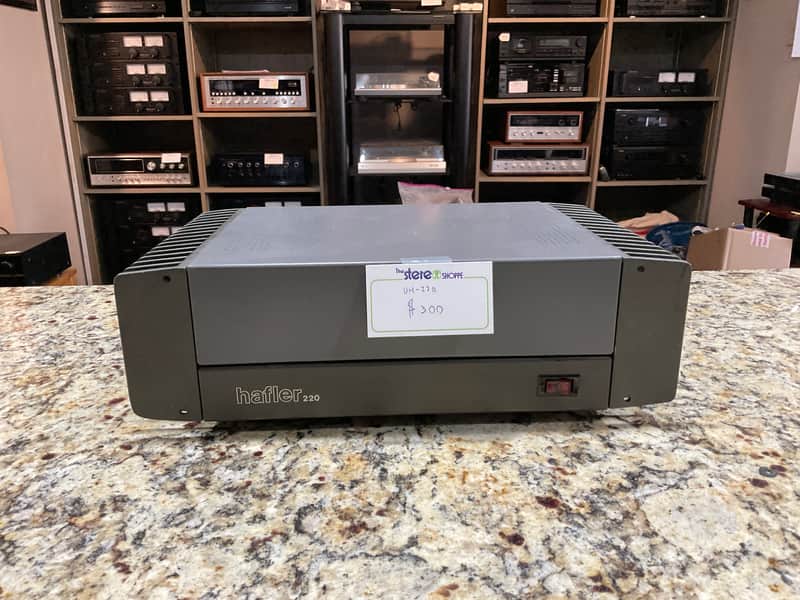 Halfer DH-220 (1985) Power Amplifier - Grey image 1