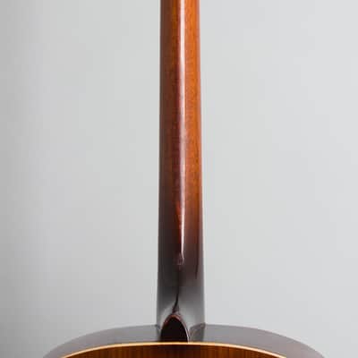 Gibson  Advanced Jumbo Flat Top Plectrum Guitar (1937), ser. #112C, black hard shell case. image 9