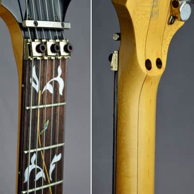 VIDEO- IBANEZ Steve VAI JEM77V-01 2007 - Black - "Sustainer" - MIDI - Japan import image 11