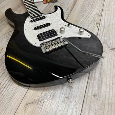Cort G-250 BK - HSS Black Electric Guitar with Gig Bag image 2