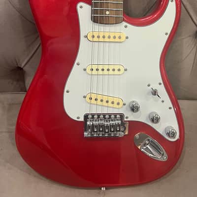 Buzz Feiten Supernova Electric Guitar - Red Excellent Condition image 15