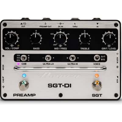 Ampeg SGT-DI Bass Preamp Pedal and DI image 1