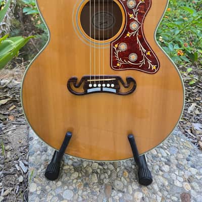 Gibson SJ-200 EC 2012 - Natural Electric Cutaway image 4