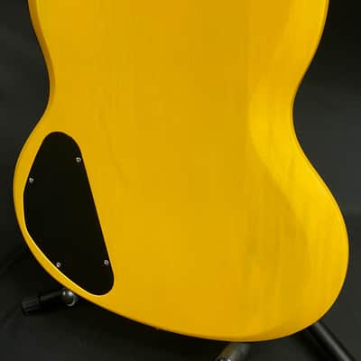 Epiphone SG Junior Electric Guitar Worn TV Yellow Finish | Reverb