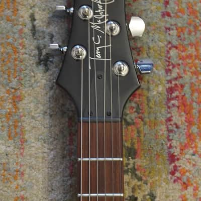 $1150 STEAL THIS guitar. Terry Mcinturff Polaris Crimson Red image 5