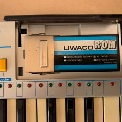 Liwaco LW-640 1980s - Grey 32key Keyboard Synthesizer Japan Casio PT-80 clone VGC image 9