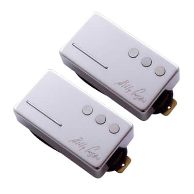 Railhammer Billy Corgan Signature Humcutter humbucker sized P90 set - chrome image 1