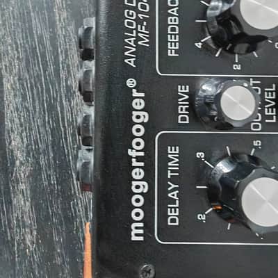 Moog MF-104Z Moogerfooger Analog Delay 2009 - Black + Moog expression pedal and Moog bag image 3
