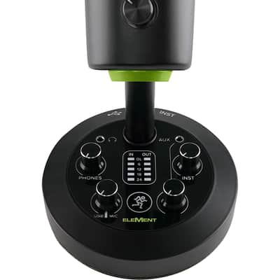 Mackie CHROMIUM Premium USB Condenser Microphone with Built-in 2-Channel Mixer image 12