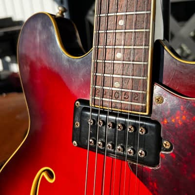 Mosrite Celebrity ii Deluxe 70’s Cherry Burst image 7