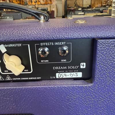 3rd Power  Dream Solo 4 Ca, 2012 - Purple Tolex image 6