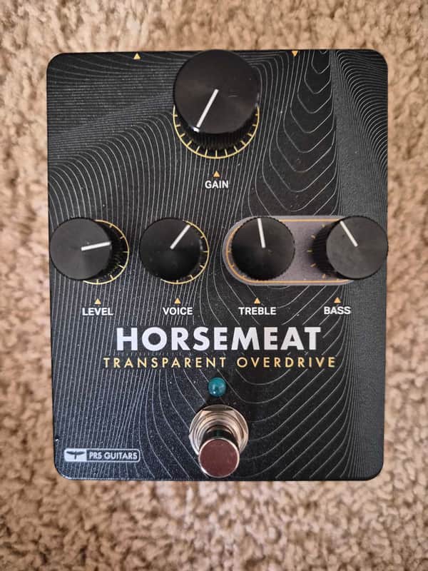 PRS Horsemeat Transparent Overdrive 2022 - Present - Black image 1
