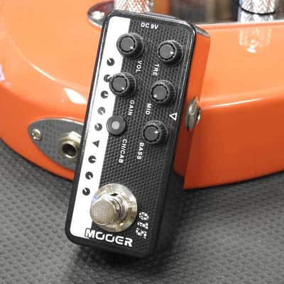 Mooer 015 Digital Preamp  Dual Channel  3-Band EQ 90's Style Guitar Pedal Free Shipment,price include the import duty for US buyer image 5