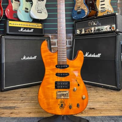 Optek Fretlight Pro 200 Amber Electric Guitar image 1