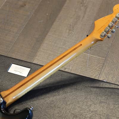 1994 Fender Limited Edition 40th Anniversary 1954 Reissue Collectors Model Stratocaster w/ Maple FB Electric Guitar 2-Color Sunburst + COA OHSC image 18