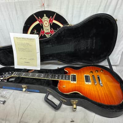 Hamer USA Custom Order Monaco Super Pro Guitar with COA + Case 2005 - '59 Burst / Ebony fingerboard image 1